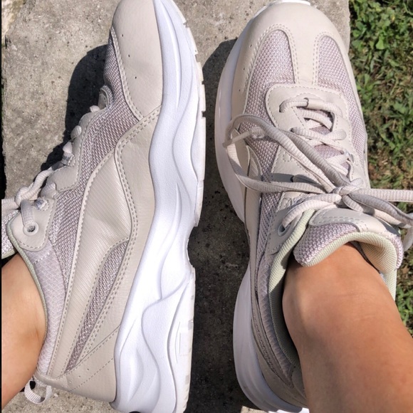 Beige Puma Athletic Shoes - Picture 2 of 2